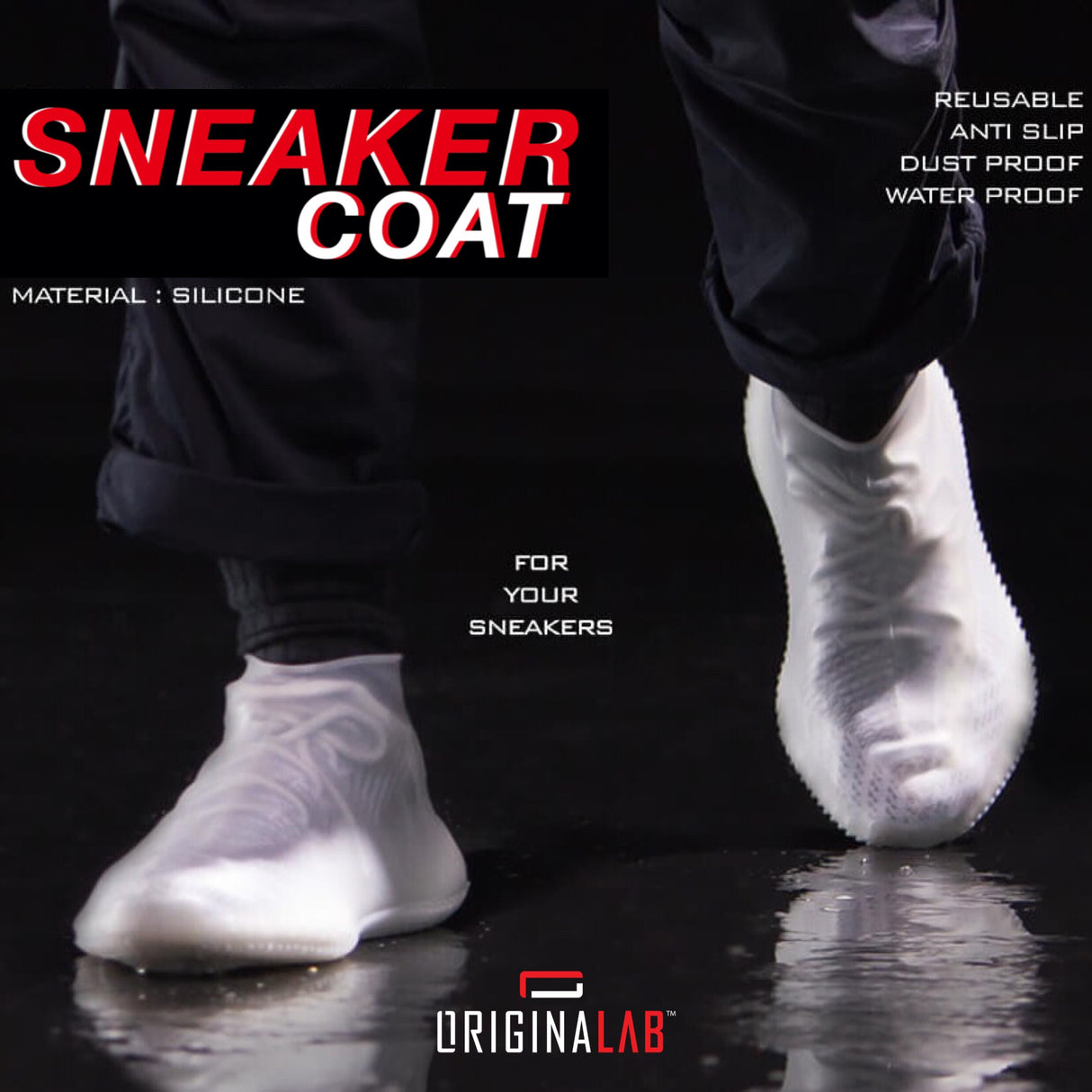 ORIGINALAB Sneaker Coat Frost White originalfook store originalfook store - originalfook singapore