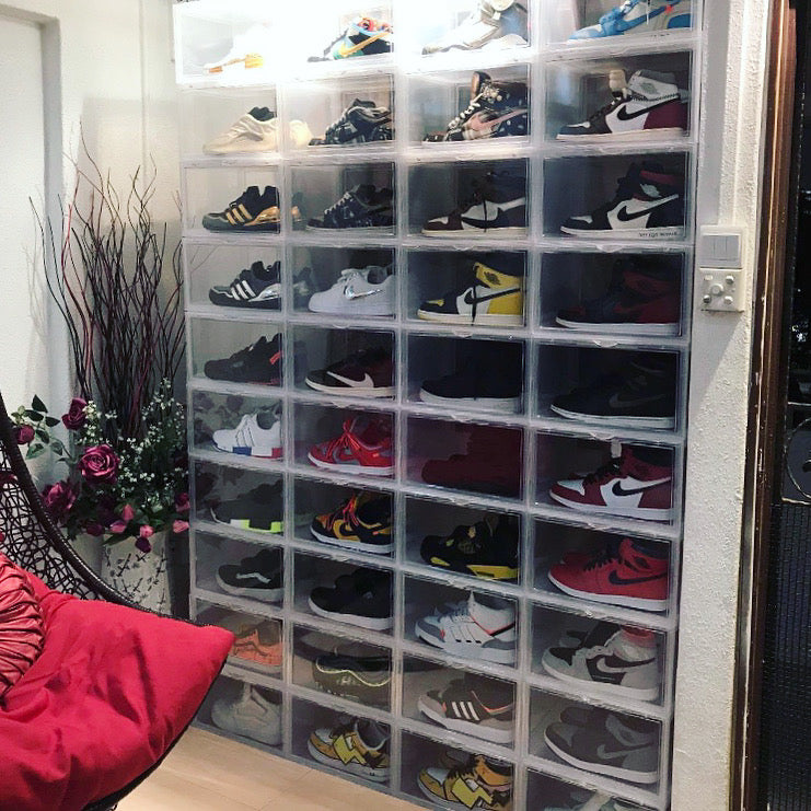 ORIGINALAB Premium Side Display Shoe Box Clear originalab originalab - originalfook singapore