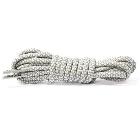 Silver Metal Aglet Shoelace Tip