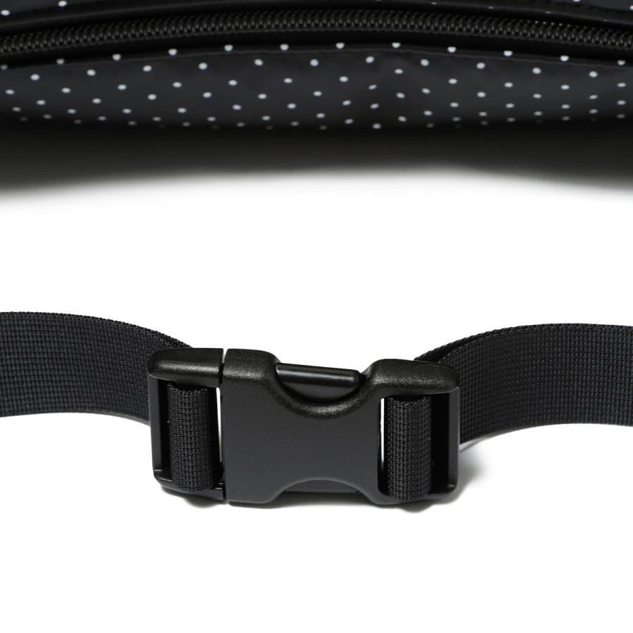 Head Porter Japan Black Beauty White Dot Waist Bag Head Porter Head Porter - originalfook singapore