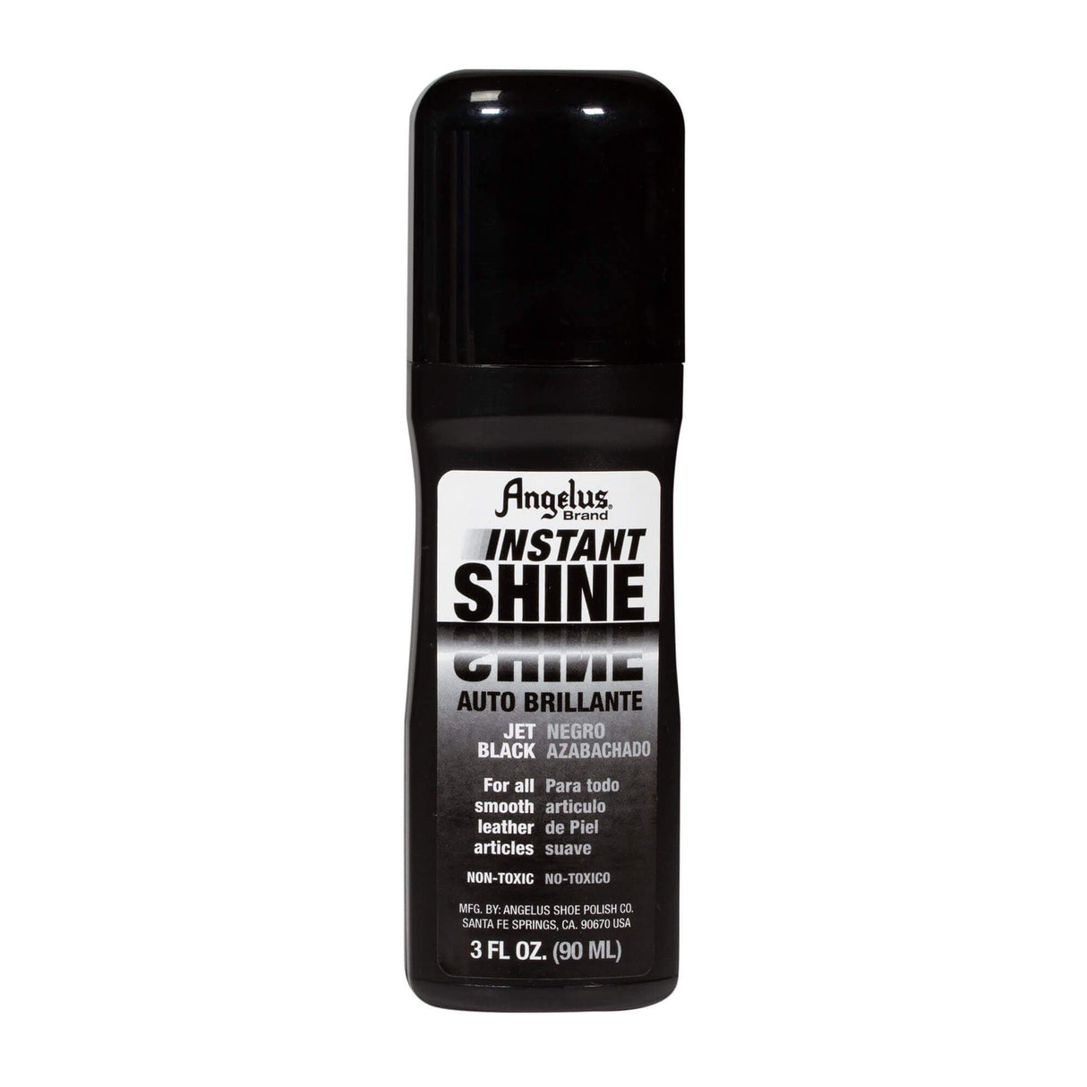 Angelus Instant Shine Black With Applicator Top 3oz angelus angelus - originalfook singapore