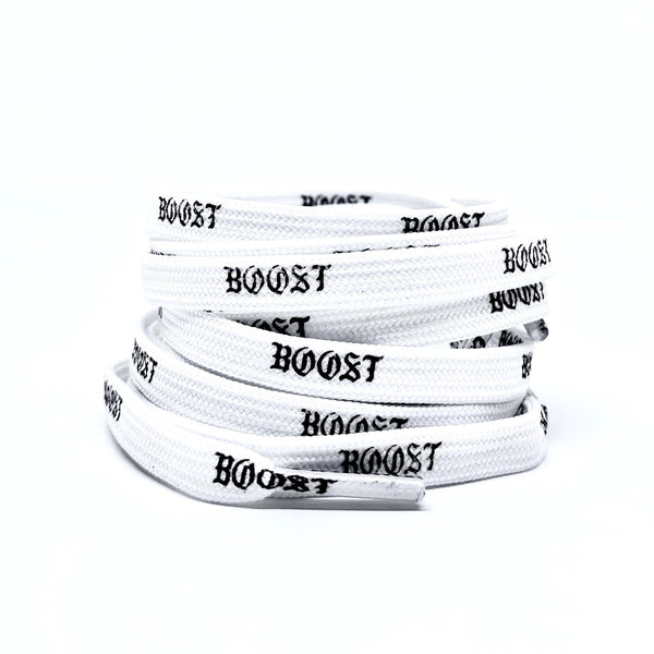 White ultra 2025 boost laces
