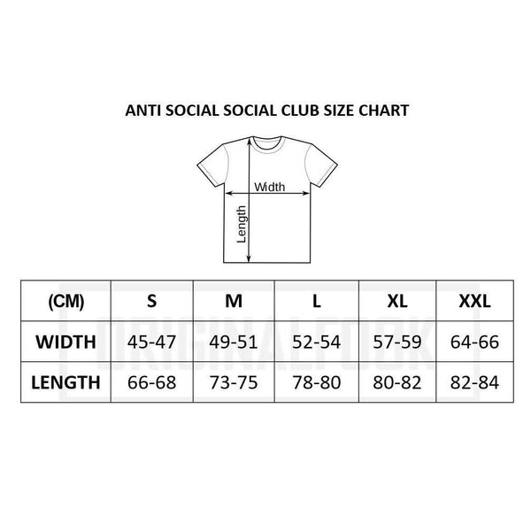 (15% OFF) Anti Social Social Club X Fragment Called Interference Tee White Blue ANTI SOCIAL SOCIAL CLUB ANTI SOCIAL SOCIAL CLUB - originalfook singapore