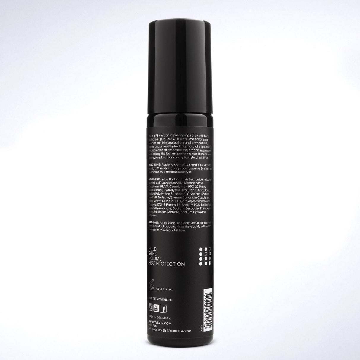 By Vilain Sidekick Zero Prestyler Spray 150ml By Vilain By Vilain - originalfook singapore
