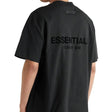 FEAR OF GOD Essentials Felt Logo Tee Black FEAR OF GOD FEAR OF GOD - originalfook singapore