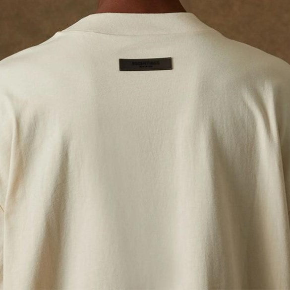 FEAR OF GOD Essentials Felt Logo Tee Shell FEAR OF GOD FEAR OF GOD - originalfook singapore