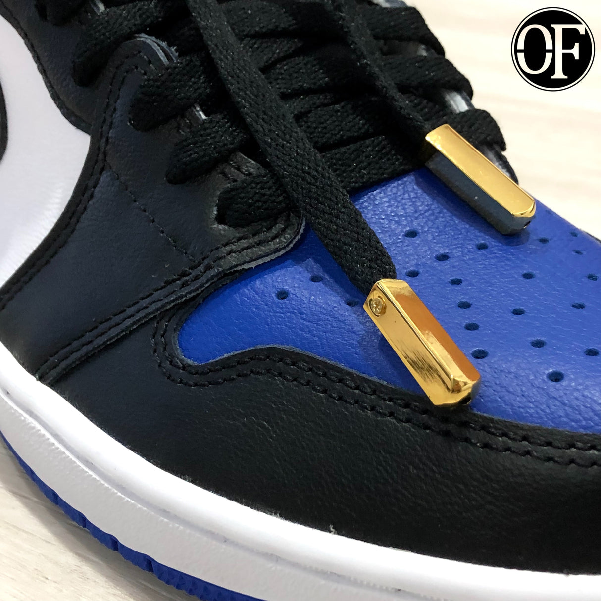 Gold Metal Aglet Shoelace Tip ORIGINALFOOK ORIGINALFOOK - originalfook singapore