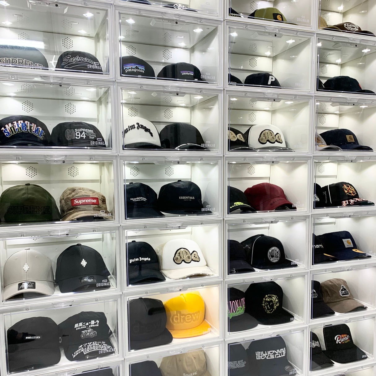 ORIGINALAB Premium LED Display Shoe Box Black/White originalab originalab - originalfook singapore