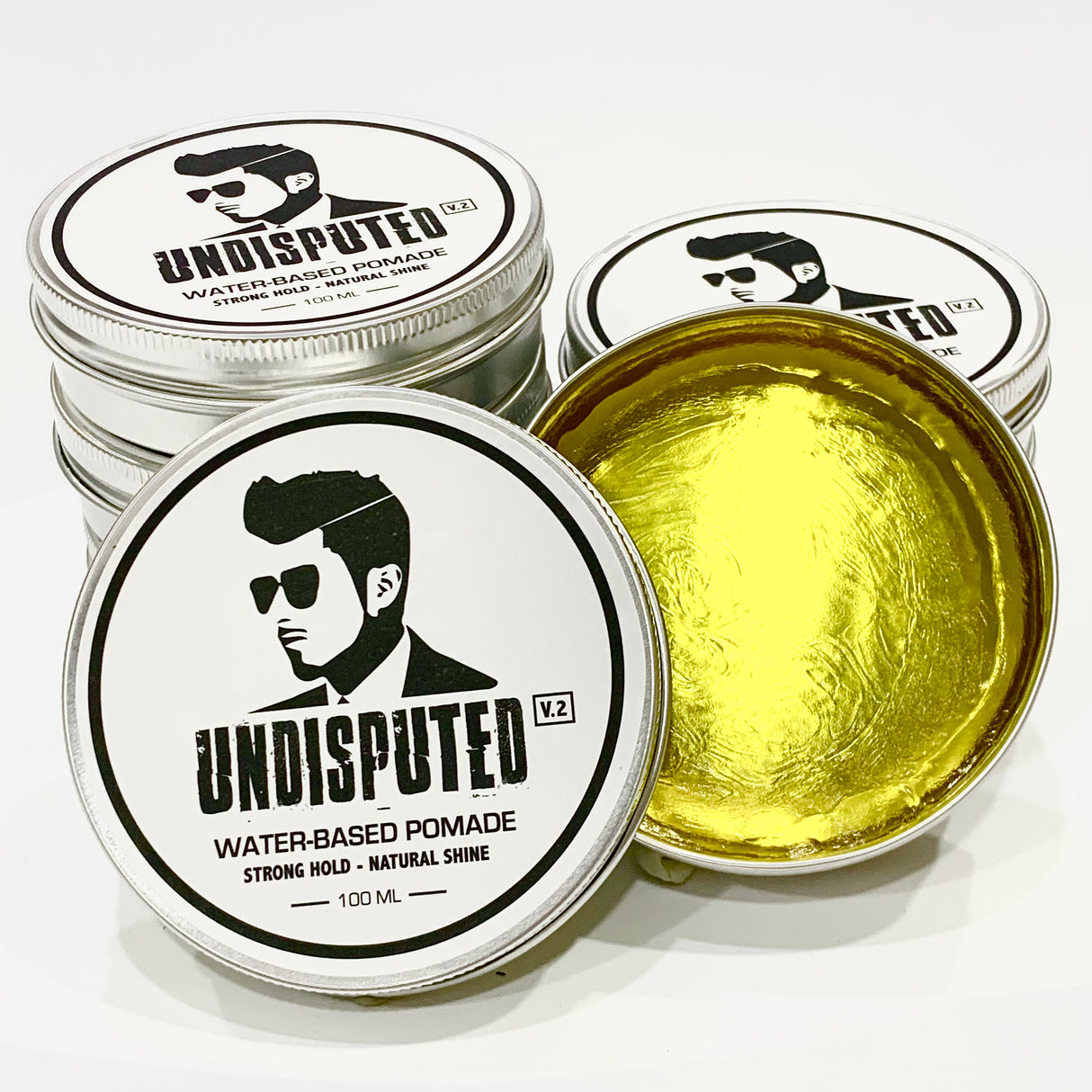 UNDISPUTED Waterbased Strong Hold Pomade V2.0 Jadioc Jadioc - originalfook singapore
