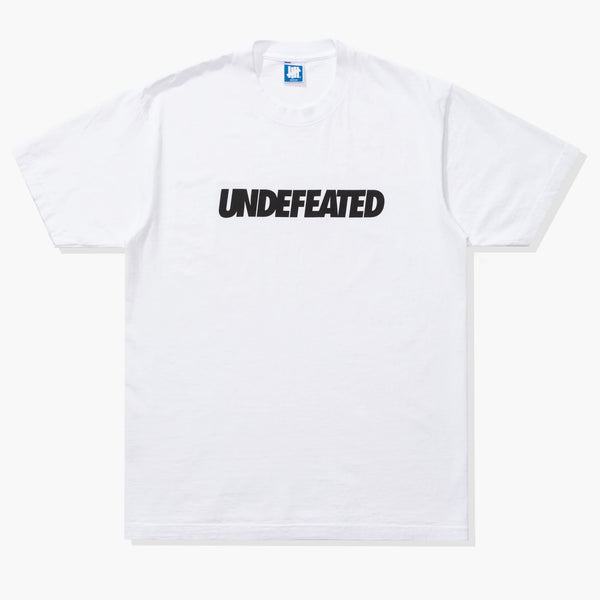 Undefeated Big Logo Tee White undefeated undefeated - originalfook singapore