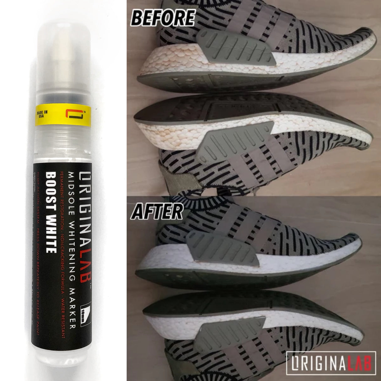 ORIGINALAB Advanced Midsole Whitener Marker Boost White originalab originalab - originalfook singapore