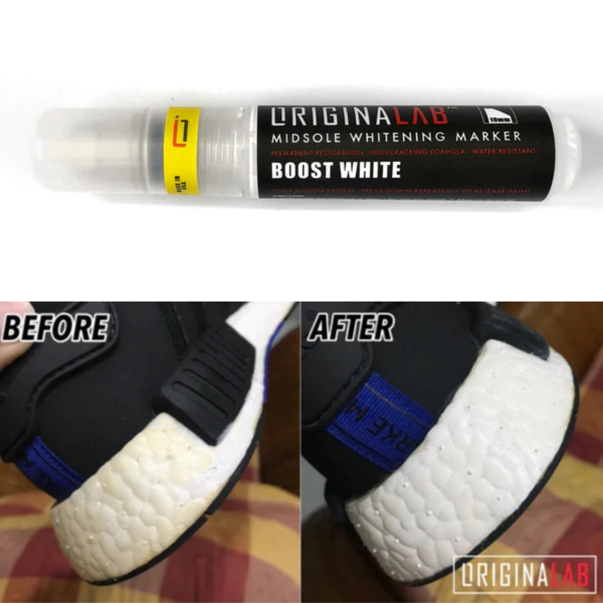 ORIGINALAB Advanced Midsole Whitener Marker Boost White originalab originalab - originalfook singapore