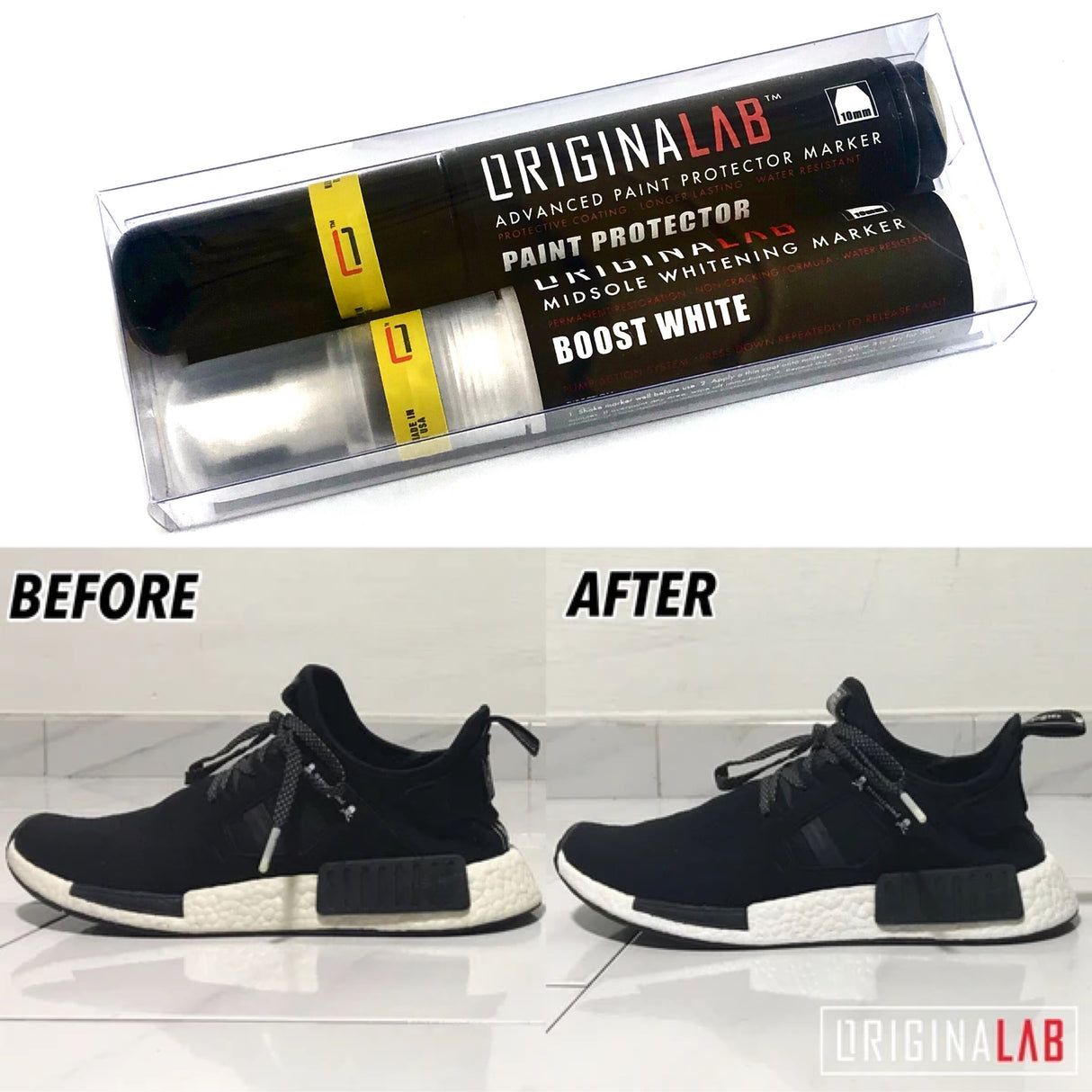 ORIGINALAB Midsole Whitener Marker Boost White + Paint Protector originalab originalab - originalfook singapore