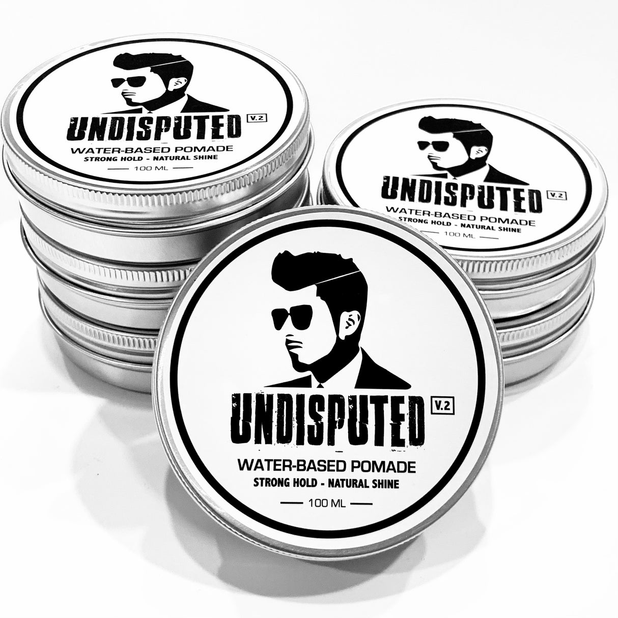 UNDISPUTED Waterbased Strong Hold Pomade V2.0 Jadioc Jadioc - originalfook singapore