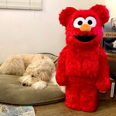 MEDICOM BEARBRICK ELMO V2 1000% MEDICOM MEDICOM - originalfook singapore