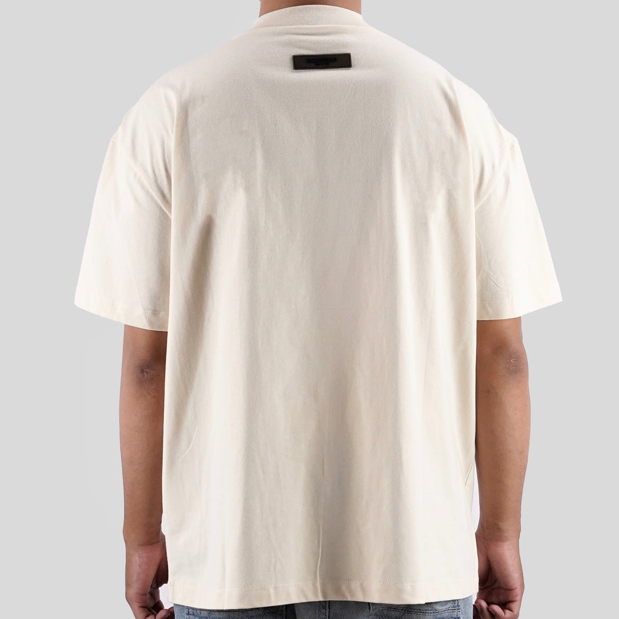 FEAR OF GOD Essentials Felt Logo Tee Shell FEAR OF GOD FEAR OF GOD - originalfook singapore