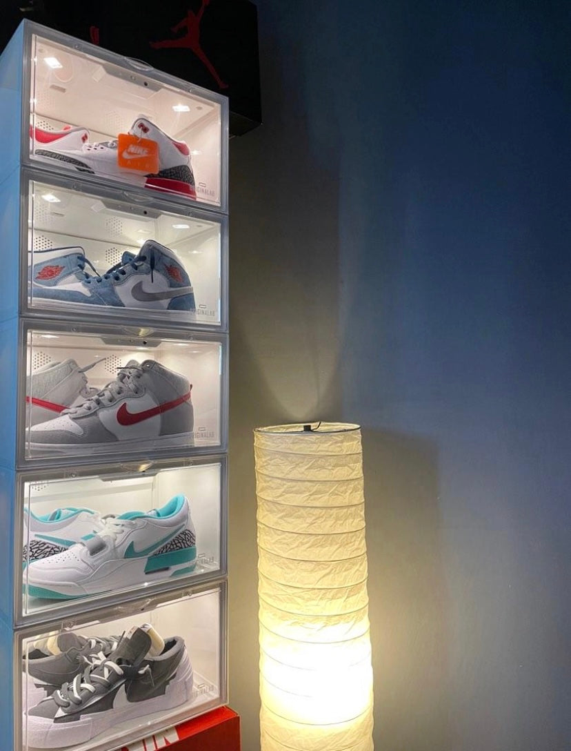 ORIGINALAB Premium LED Display Shoe Box Black/White originalab originalab - originalfook singapore
