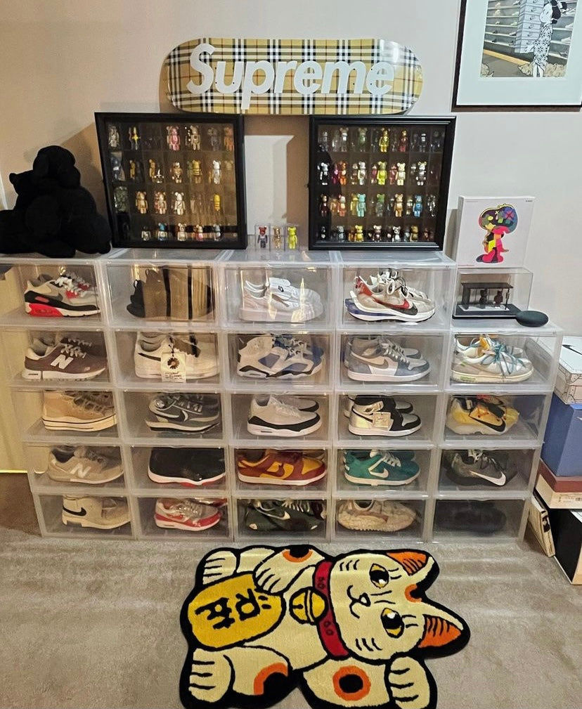 ORIGINALAB Premium Side Display Shoe Box Clear originalab originalab - originalfook singapore