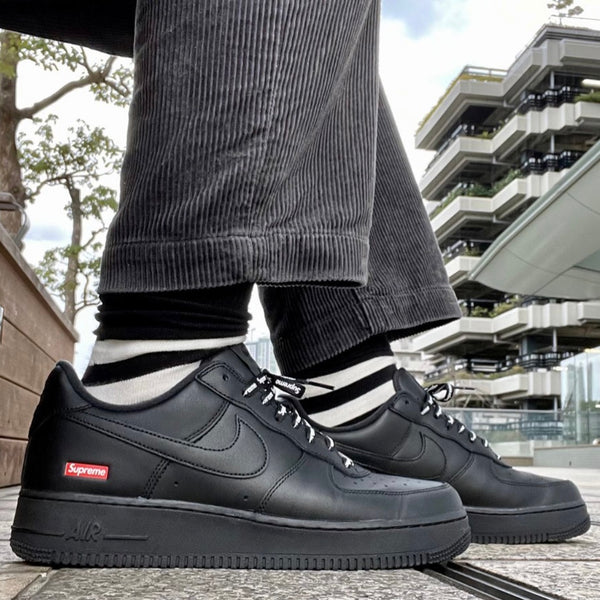 Black supreme air forces Clearance