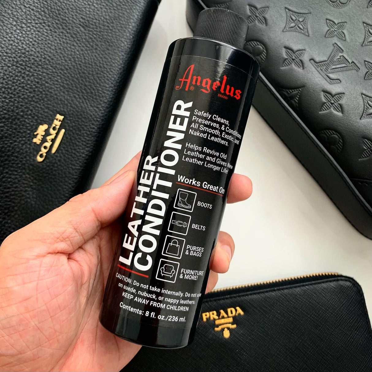 Angelus Leather Conditioner 8oz angelus angelus - originalfook singapore