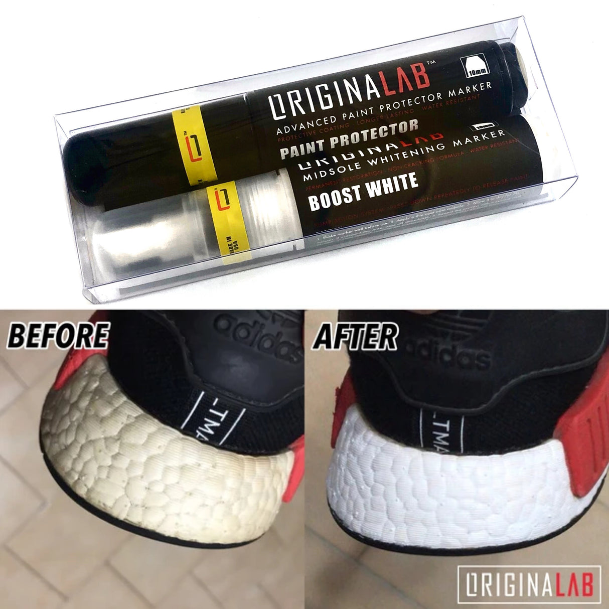 ORIGINALAB Midsole Whitener Marker Boost White + Paint Protector originalab originalab - originalfook singapore