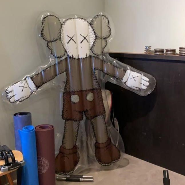 KAWS HOLIDAY Korea Companion 170CM Floating Bed Clear KAWS KAWS - originalfook singapore