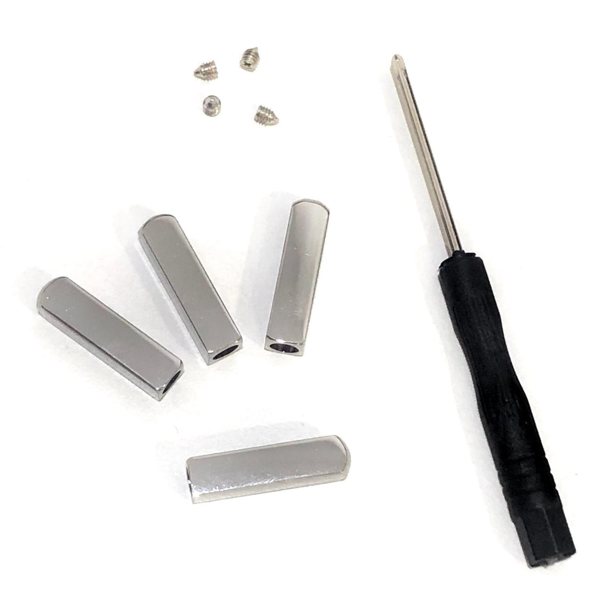 Silver Metal Aglet Shoelace Tip ORIGINALFOOK ORIGINALFOOK - originalfook singapore