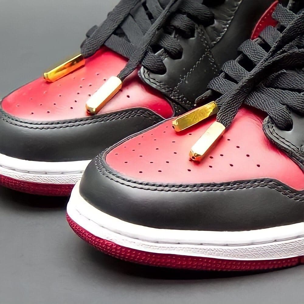 Gold Metal Aglet Shoelace Tip ORIGINALFOOK ORIGINALFOOK - originalfook singapore