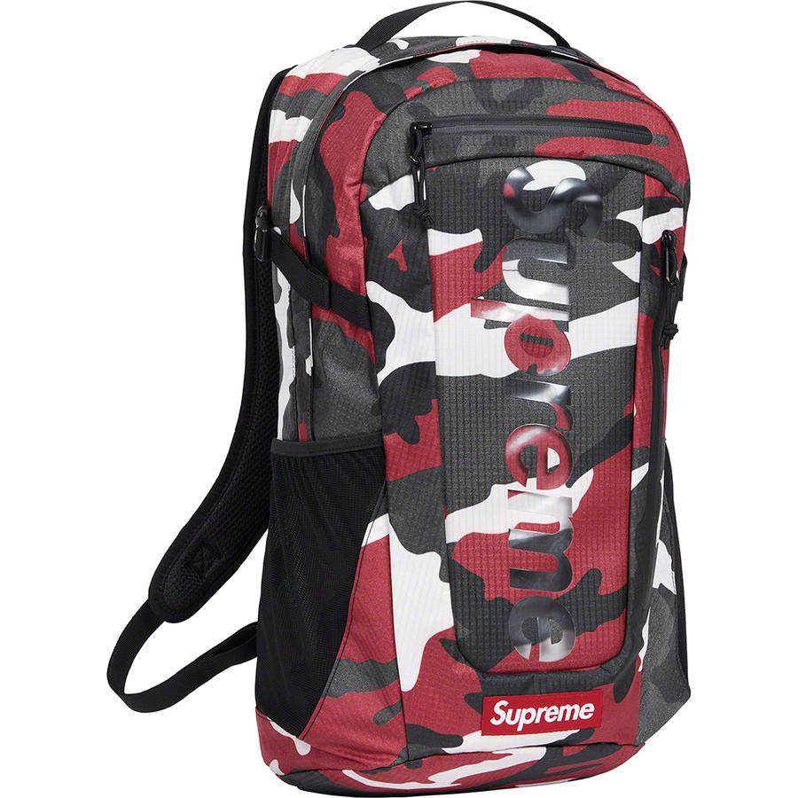 SUPREME Backpack Bag Red Camo supreme supreme - originalfook singapore