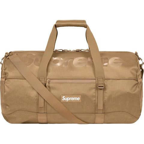 Supreme Duffle Bag Tan