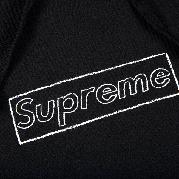supreme logo hoodie