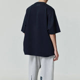 Fear of God Essentials Reflective Logo 90's Tee Black - ORIGINALFOOK