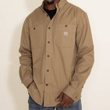 Carhartt Midweight Canvas Long Sleeve Shirt Navy carhartt carhartt - originalfook singapore