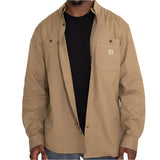 Carhartt Midweight Canvas Long Sleeve Shirt Khaki carhartt carhartt - originalfook singapore