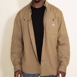 Carhartt Midweight Canvas Long Sleeve Shirt Navy carhartt carhartt - originalfook singapore