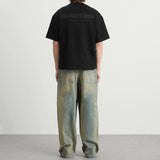 About:Blank Box Logo Tee Black/Black - ORIGINALFOOK