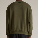 FEAR OF GOD Essentials Heavy Fleece Crewneck Military
