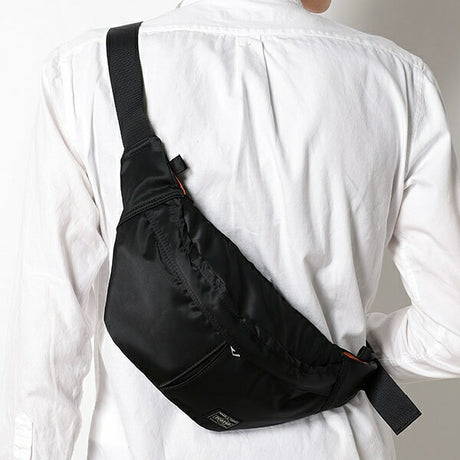 Porter Yoshida Japan Waist Bag Black [622-76629] PORTER JAPAN PORTER JAPAN - originalfook singapore