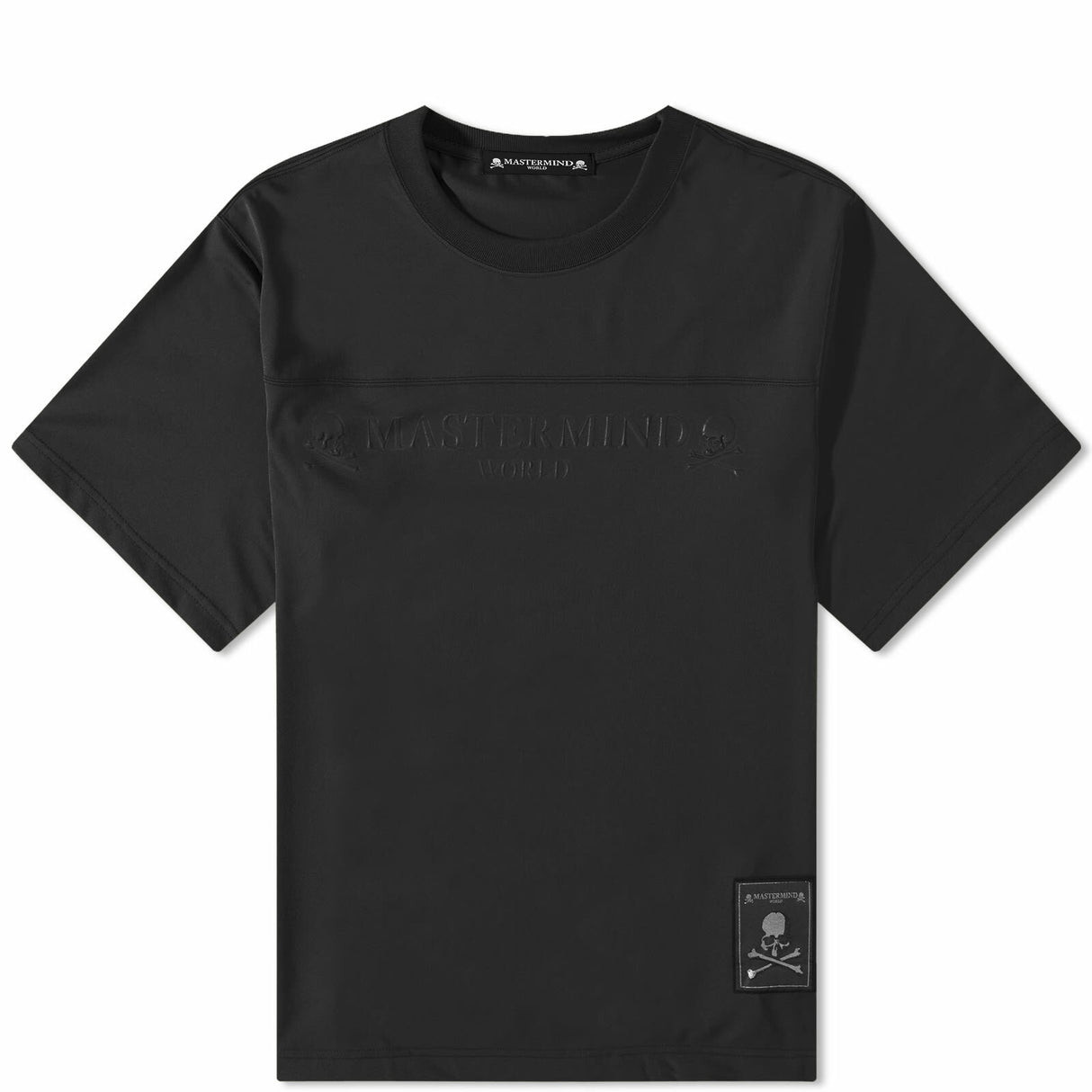 Mastermind Football Top Tee Black Mastermind Japan Mastermind Japan - originalfook singapore