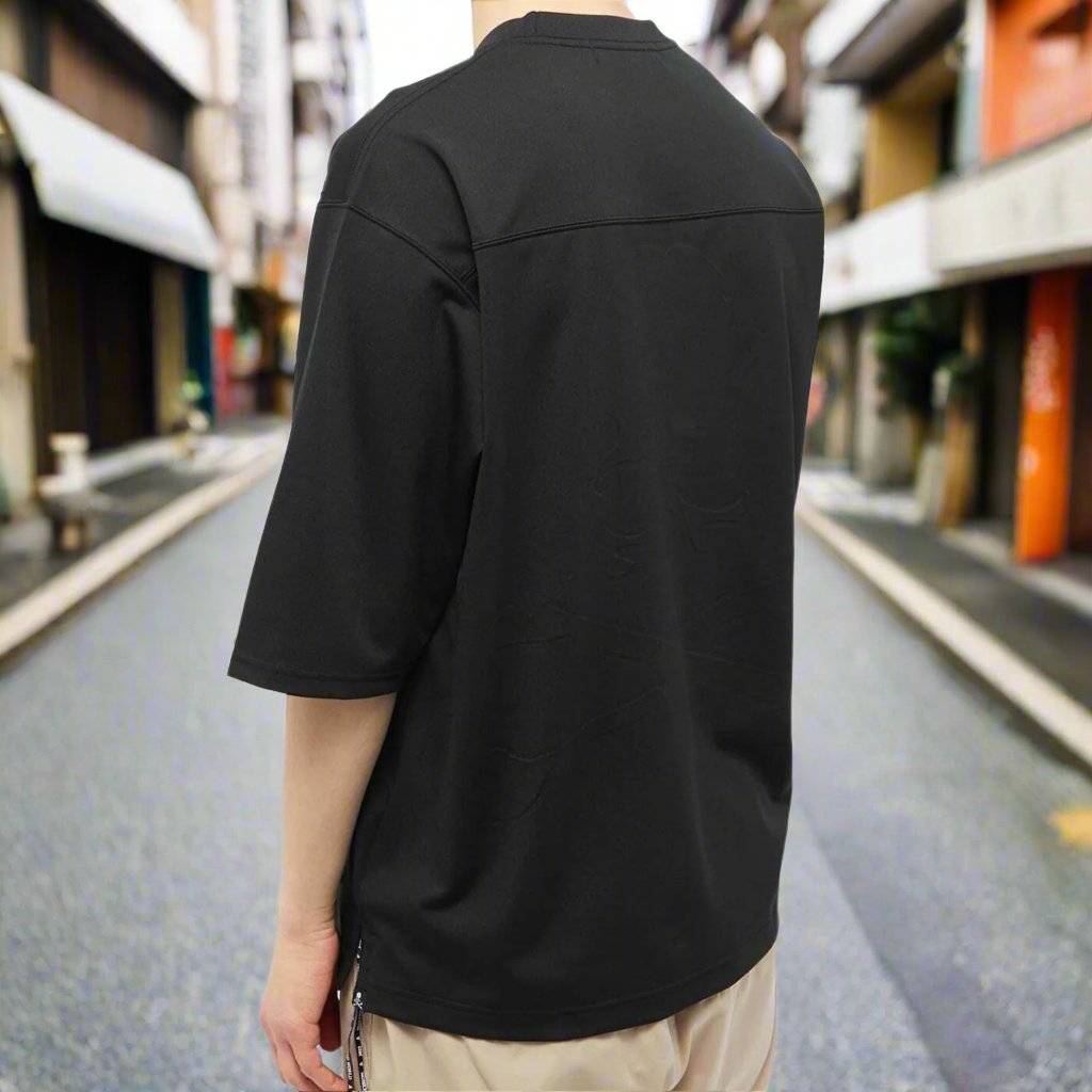 Mastermind Football Top Tee Black Mastermind Japan Mastermind Japan - originalfook singapore