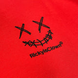Rickyisclown [RIC] Mamba Embossed Smiley Tee Red [R4220222B-N5] RICKYISCLOWN RICKYISCLOWN - originalfook singapore