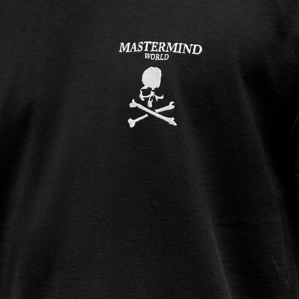 Mastermind Loopwheel Tee Black Mastermind Japan Mastermind Japan - originalfook singapore