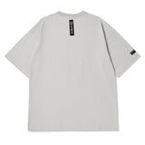 LifeWork Lace Applique Bulldog Tee Grey LifeWork LifeWork - originalfook singapore