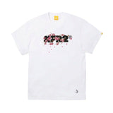 FR2 Fxxking Rabbits Sakura Embroidery Logo Tee White FR2 FR2 - originalfook singapore