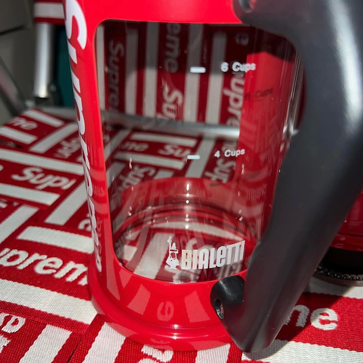 Supreme x Bialetti 8-Cup French Coffee Press supreme supreme - originalfook singapore