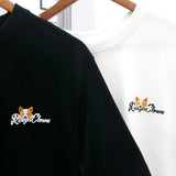 Rickyisclown [RIC] Corgi Dog Smiley Tee Black [R5220221F-K5] RICKYISCLOWN RICKYISCLOWN - originalfook singapore