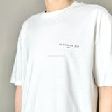 Ih Nom Uh Nit Chest Logo Tee Off White NUS23201 (Made In Italy)