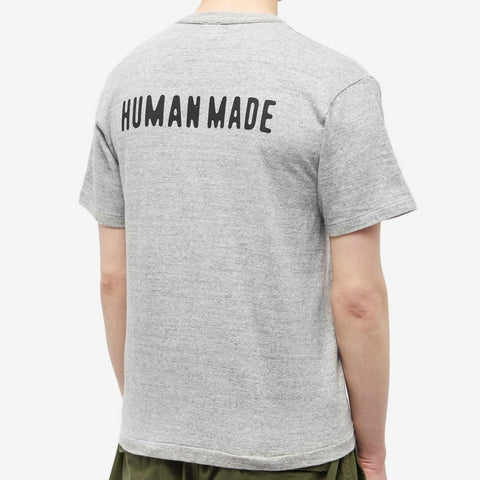Human Made Heart Badge Slub Tee Grey