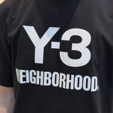 Neighborhood X Y-3 X Logo Tee Black