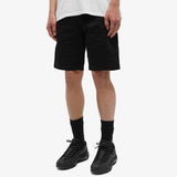 AAPE By Bathing Ape Now Badge Woven Shorts Black AAPE AAPE - originalfook singapore